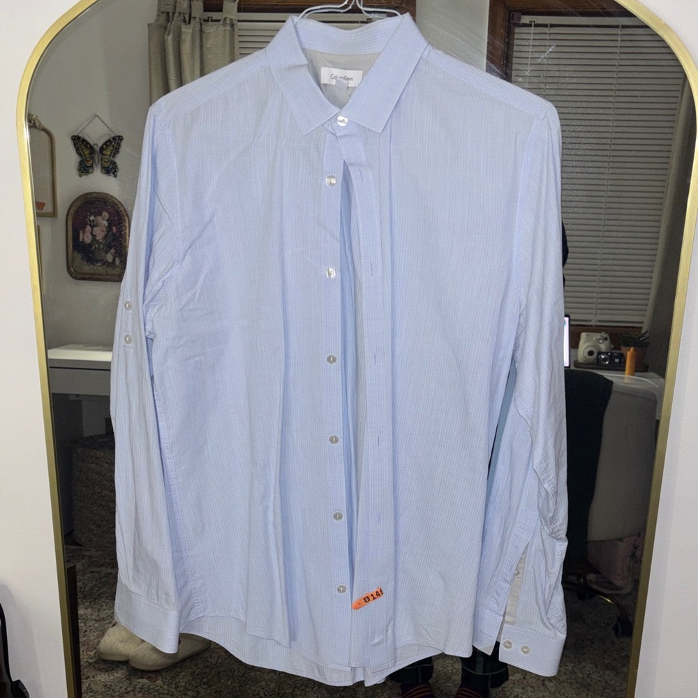 Calvin Klein Sky Blue Dress Shirt